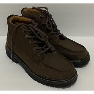 Redhead Leather Boots Women's Size 9W Lace Up Shoes 9 Wide